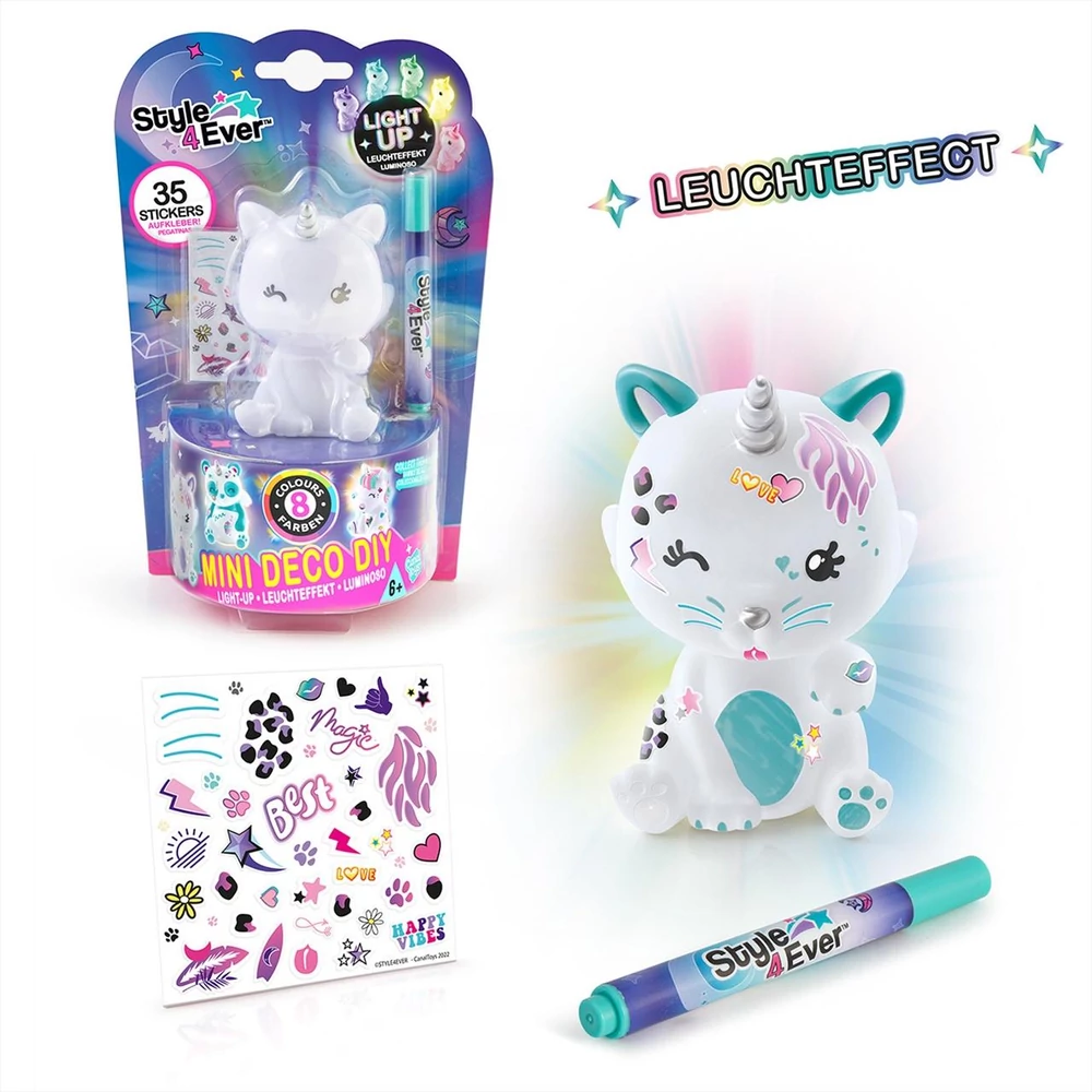 Style 4 Ever Díszítsd fel mini deko világító figura - többfée