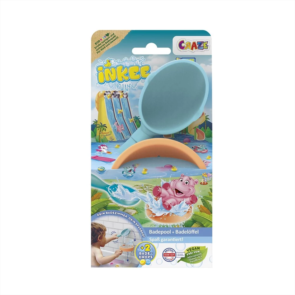 Craze Inkee vegán fürdőszobai csúszdajáték 2 db tablettával