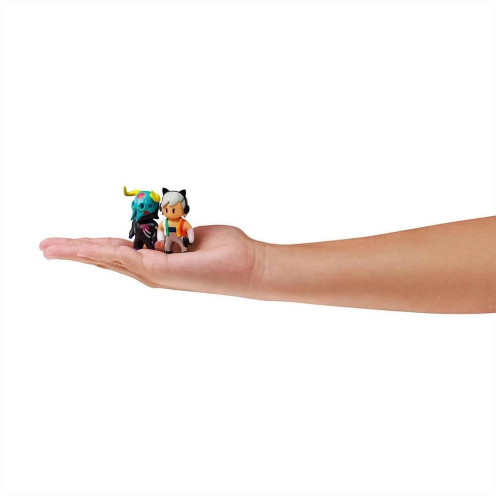Stumble Guys mini figura sapkában, 3. sorozat - többféle