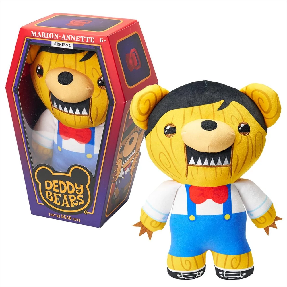 Deddy Bear Hank plüss koporsóban, 4. sorozat, 30 cm-es - Marion-Annette