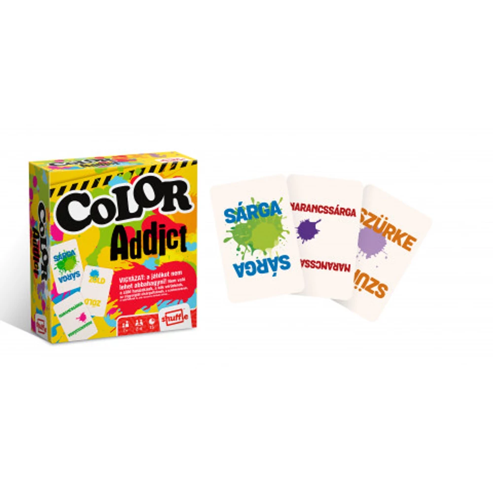 Kártya játék, Color Addict - Legyél te is színfüggõ!