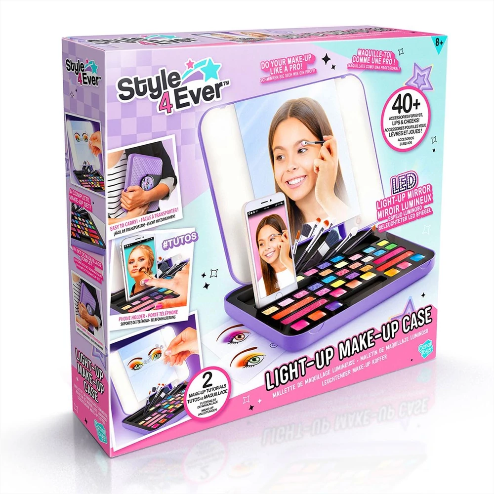 Style 4 Ever Sminktáska LED fényekkel