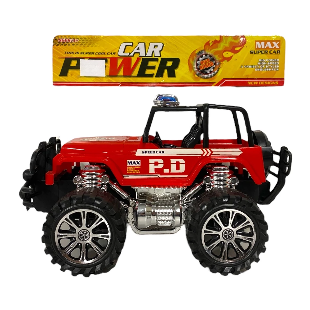 Autó jeep, terepjáró, lend., 2 szín, 28 cm, zacsk.