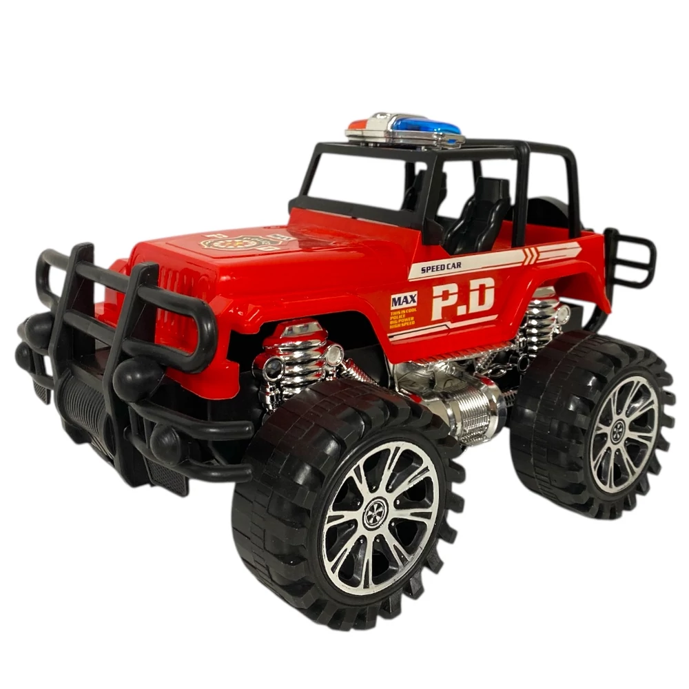 Autó jeep, terepjáró, lend., 2 szín, 28 cm, zacsk.