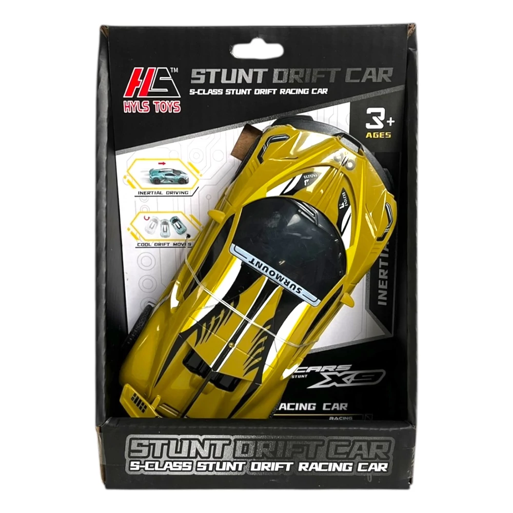 Autó, driftel, 'Bugatti szerû',  lend., 6 szín, 14x20 cm dob.
