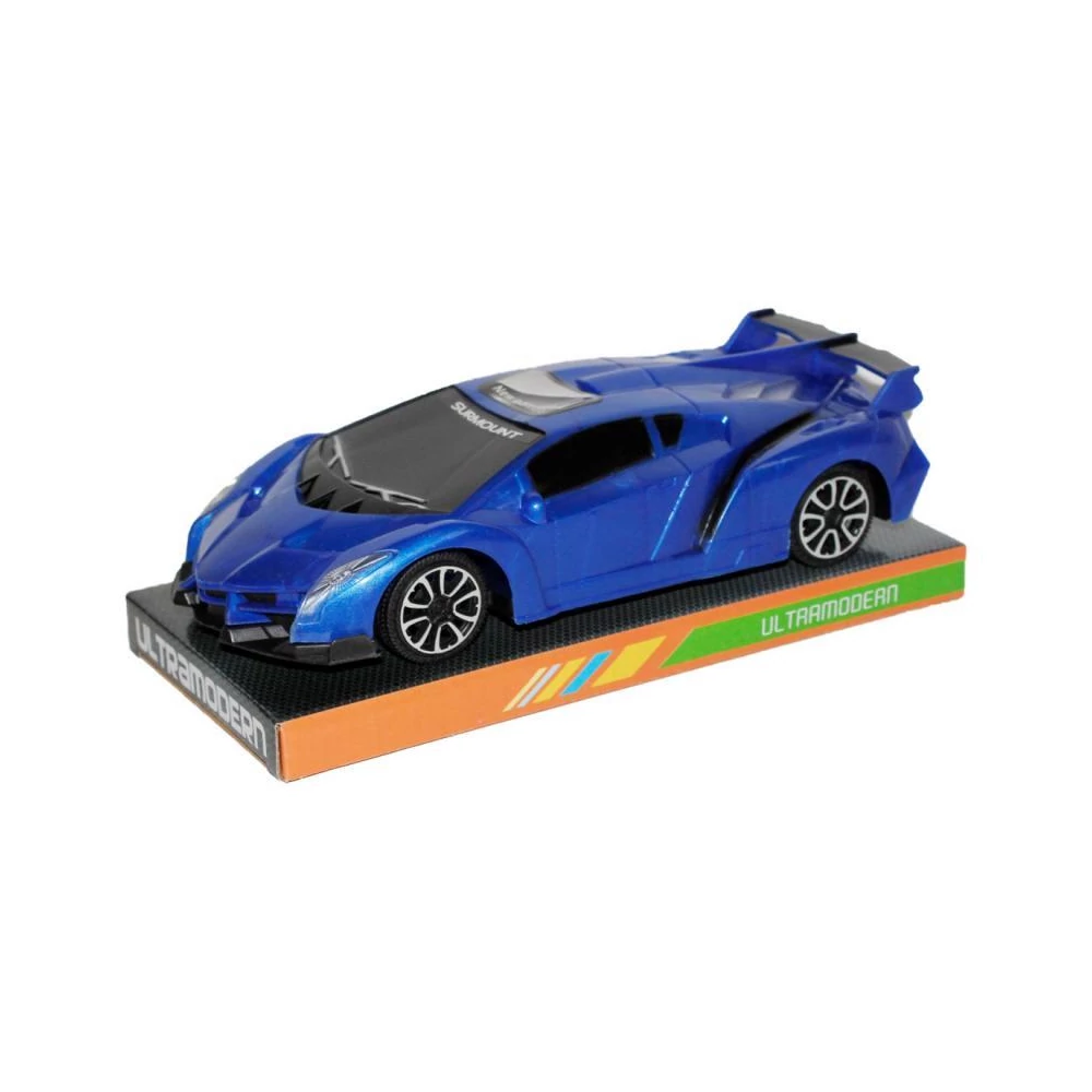 Autó, lend., 2 szín, 25 cm, Lamborghini Szerû, 27x11 cm plf.