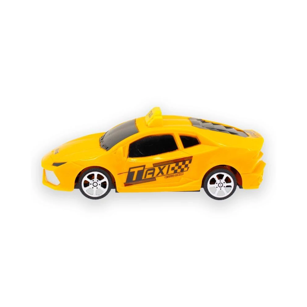 Autó, taxi, lend., 20x7 cm zacsk.