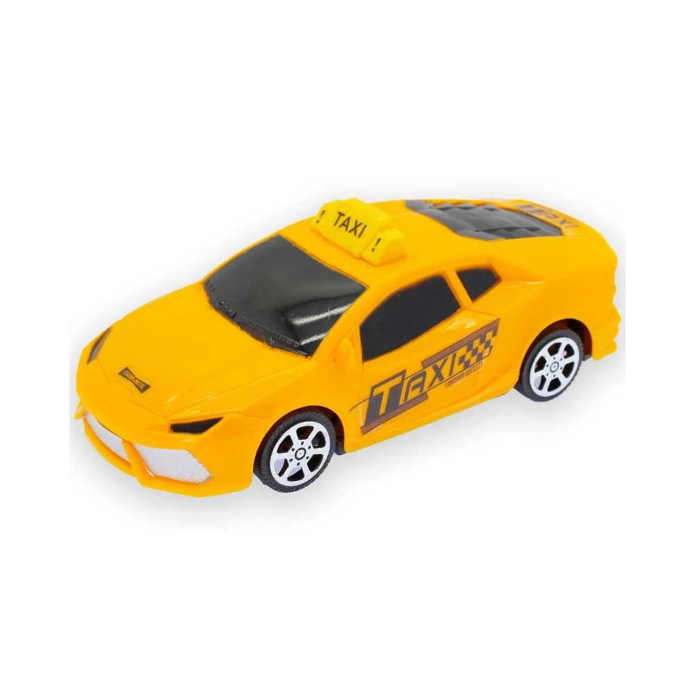Autó, taxi, lend., 20x7 cm zacsk.