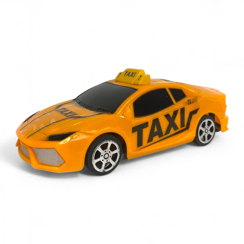 Autó, taxi, lend., 20x7 cm zacsk.
