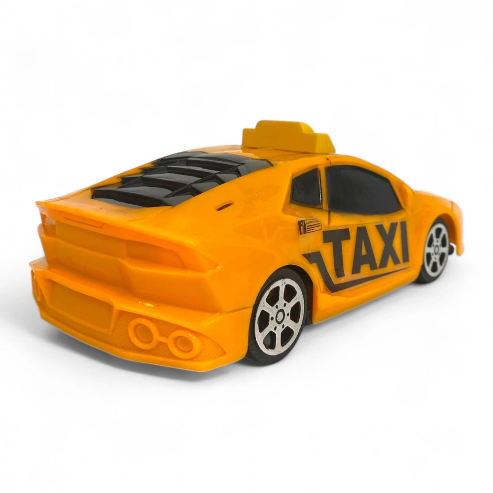 Autó, taxi, lend., 20x7 cm zacsk.