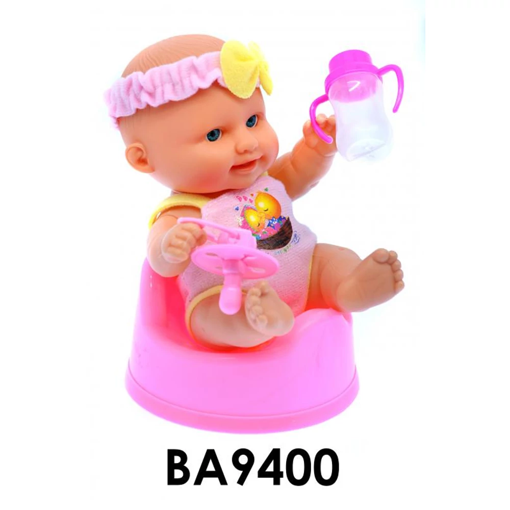 Baba klt., Hagyományos, csecsemõ, + bili fiú / lány+cumisü., 20 cm, hálós