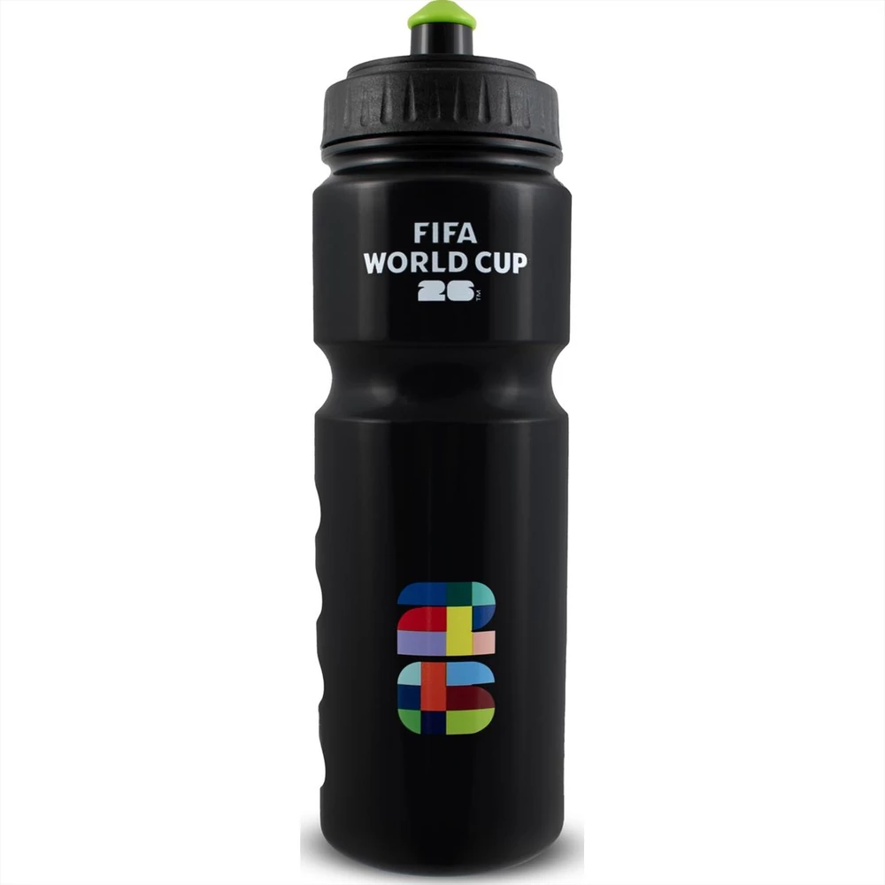 Hy-Pro Műanyag kulacs, FIFA, 750 ml - fekete