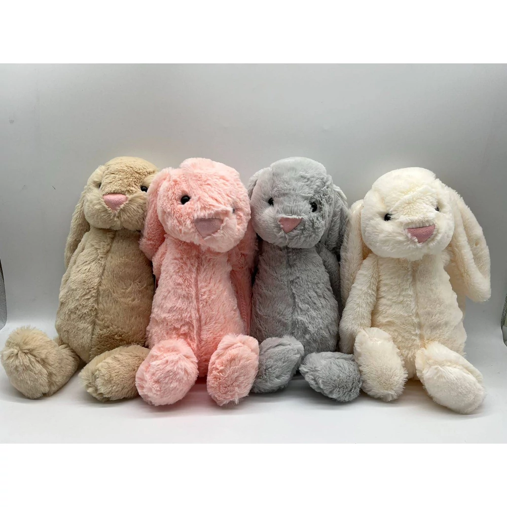 Plüss nyuszi 30 cm- Szürke