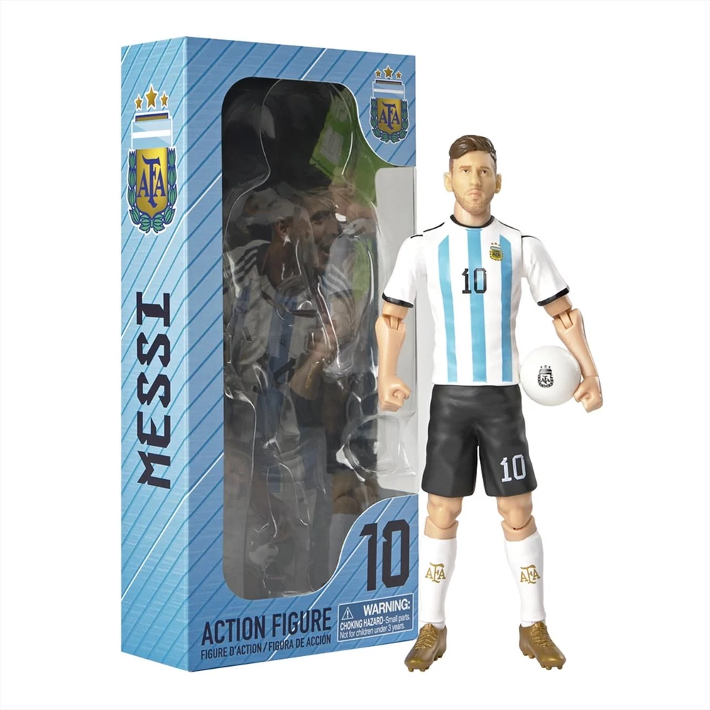 Focista akciófigura, 20 cm - Argentina, Messi 10