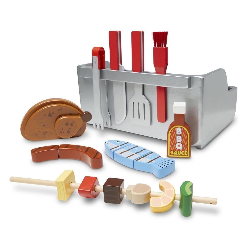 Melissa & Doug Szerepjáték, Grill és barbecue készlet