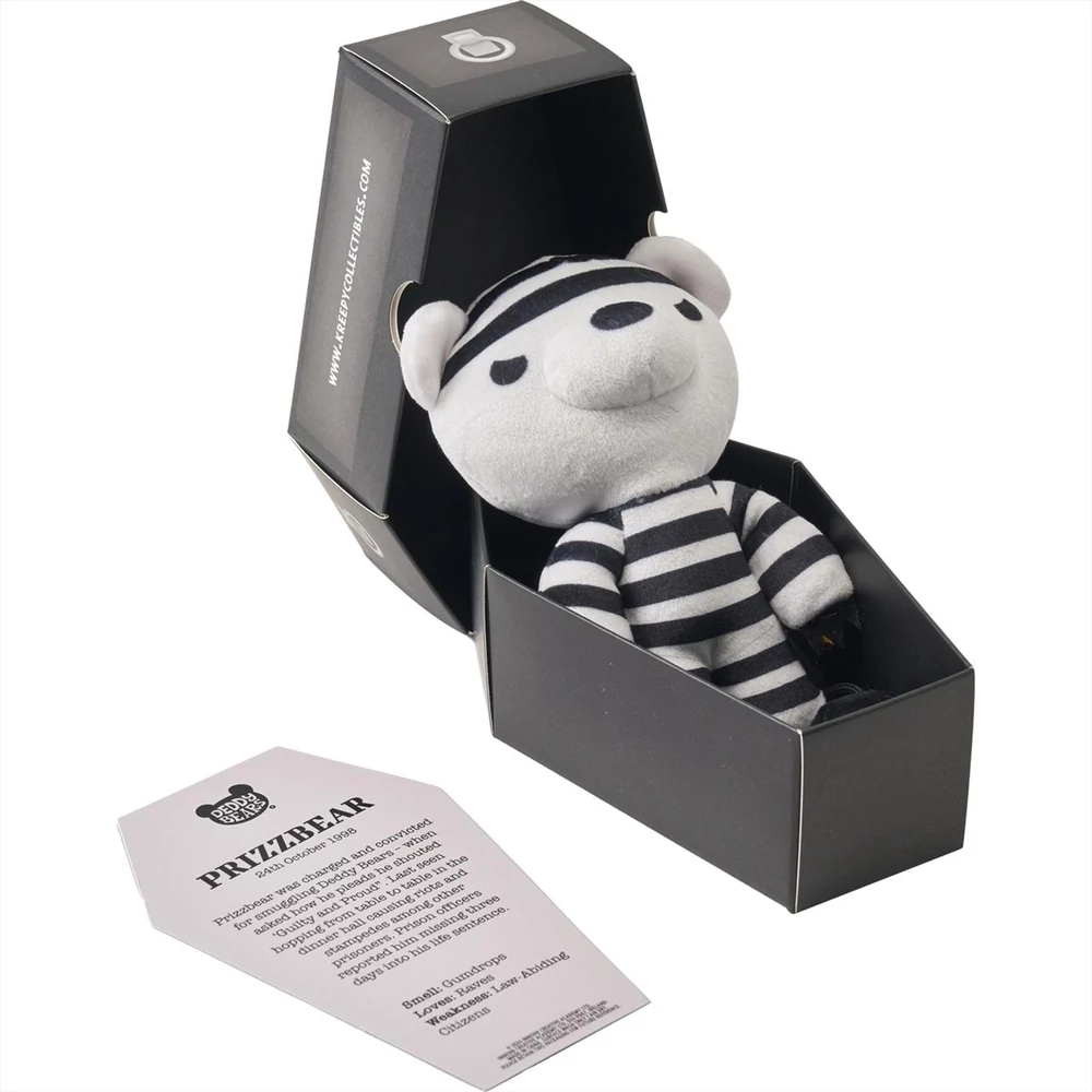 Deddy Bears plüss koporsóban, 5. sorozat, 15 cm-es - Prizzbear