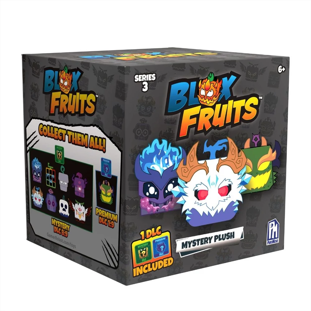 PhatMojo Blox Fruits Meglepetés plüss figura, 10 cm - DLC kóddal