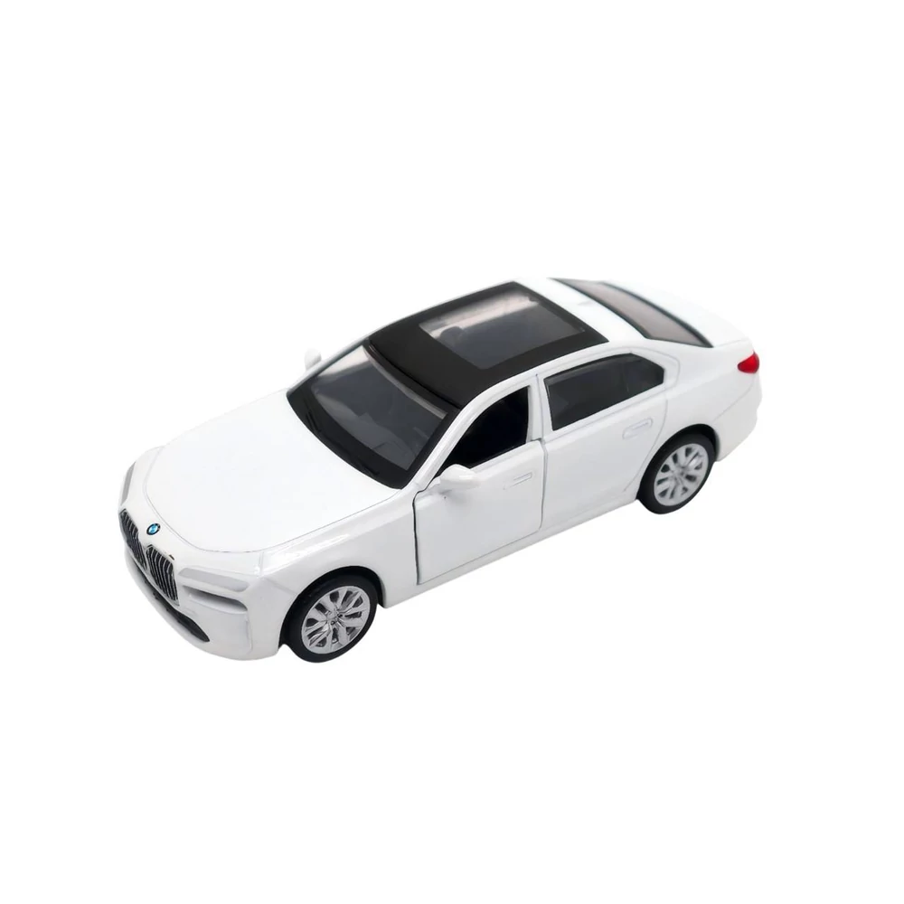 Diecast BMW i7 fém autó nyitható ajtókkal 1:40 (többféle)