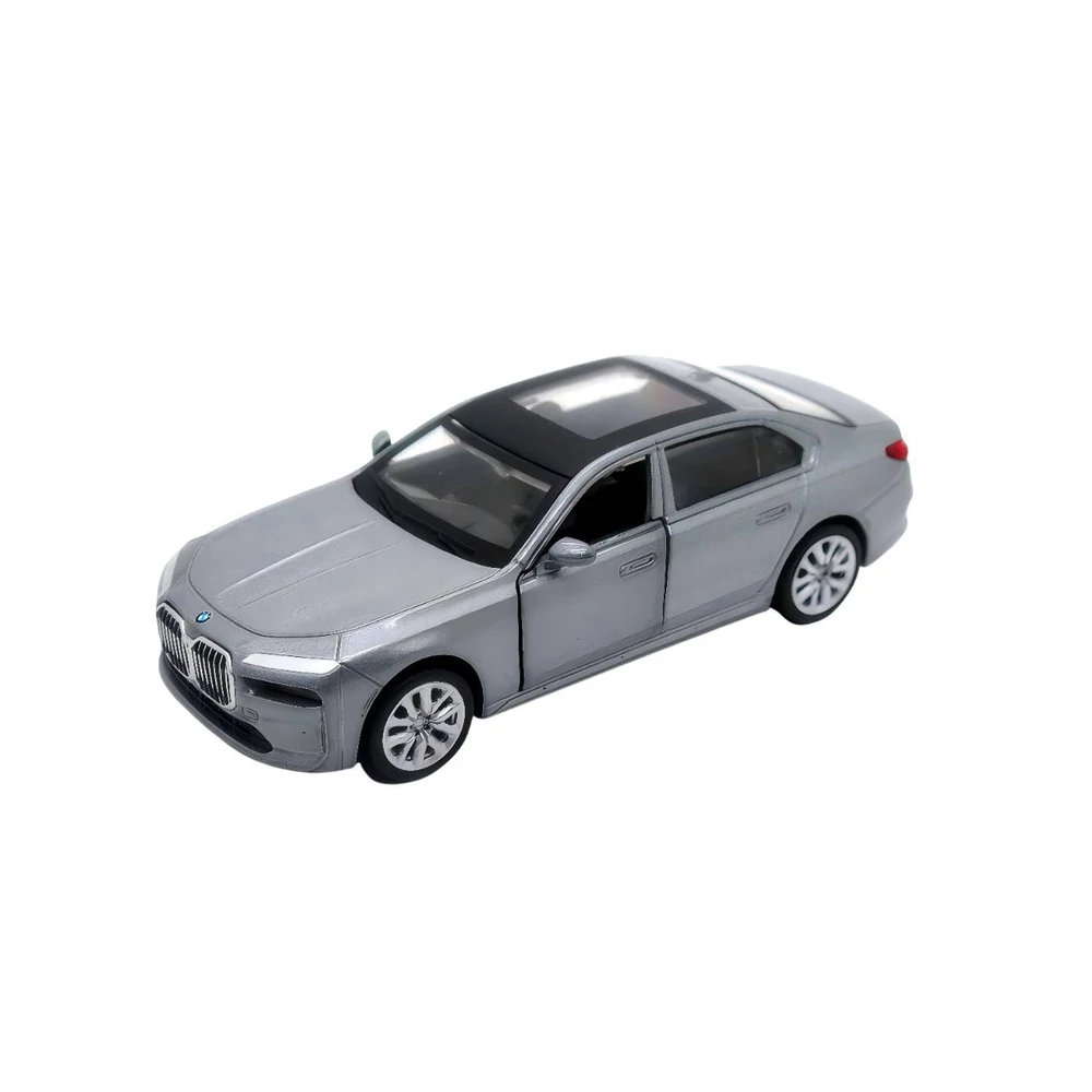 Diecast BMW i7 fém autó nyitható ajtókkal 1:40 (többféle)