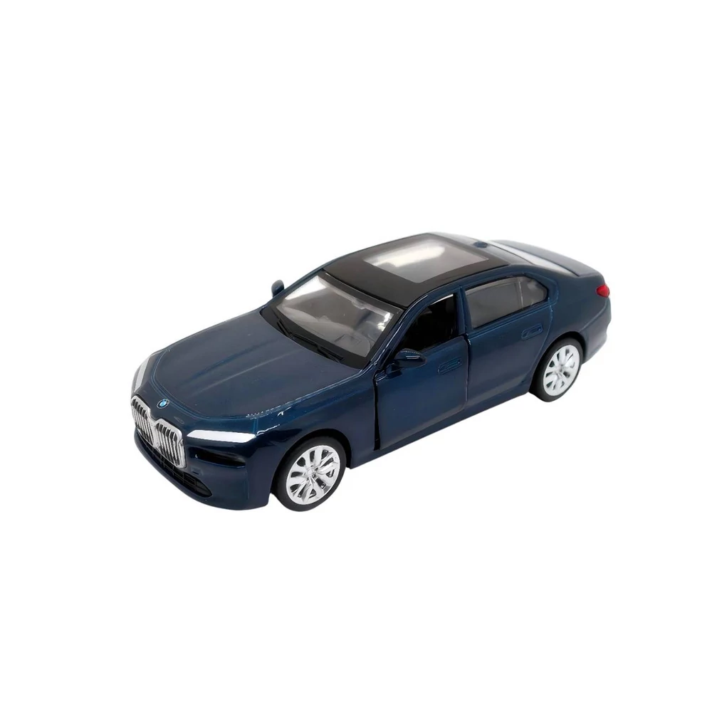Diecast BMW i7 fém autó nyitható ajtókkal 1:40 (többféle)