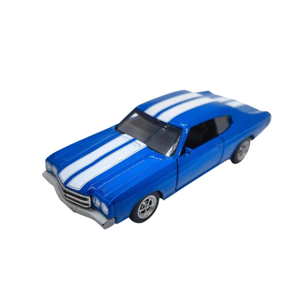 Diecast 1970 Chevrolet Chevelle SS 454 fém autó nyitható ajtókkal (Többféle)