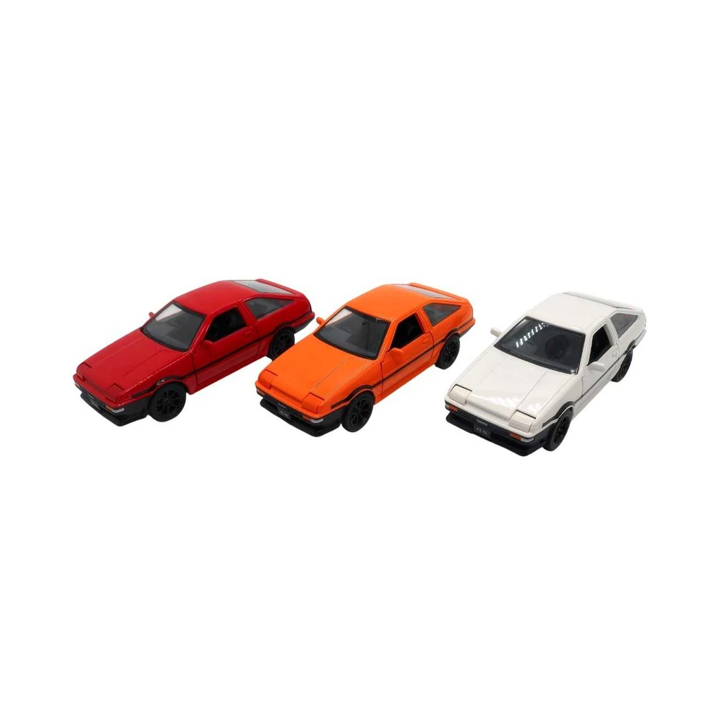 Diecast Toyota  AE86 H2 fém autó nyitható ajtókkal- Többféle