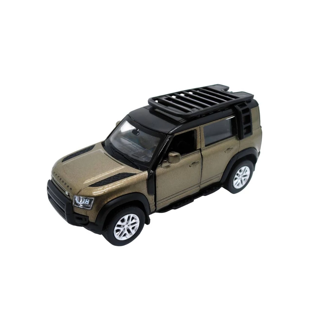 Diecast 2020 Land Rover Defender 110 fém autó nyitható ajtókkal- Többféle