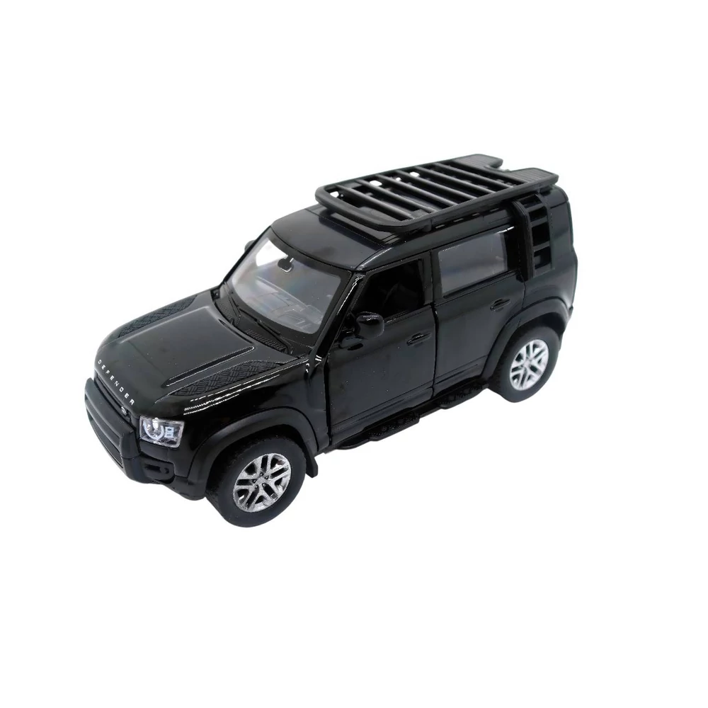 Diecast 2020 Land Rover Defender 110 fém autó nyitható ajtókkal- Többféle