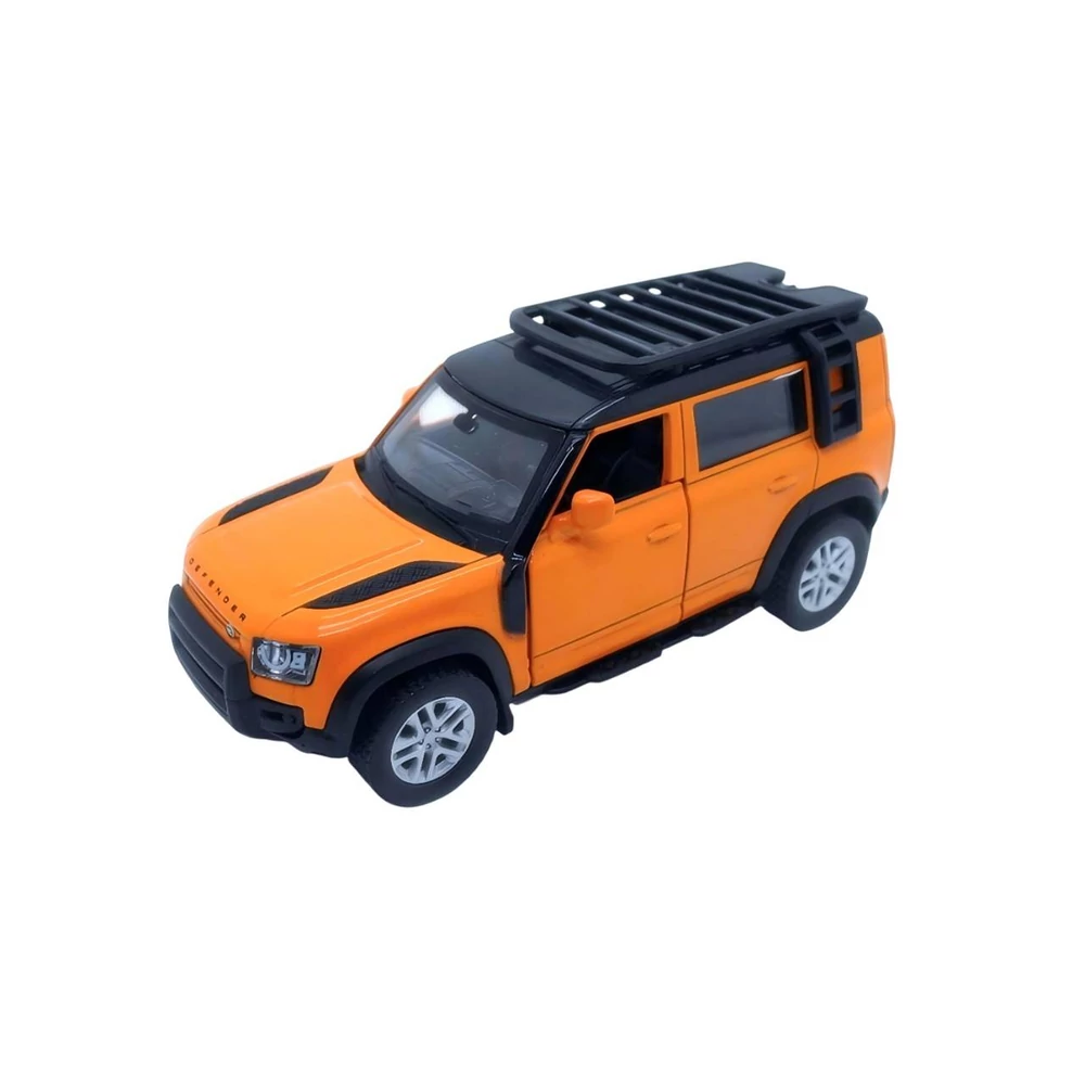 Diecast 2020 Land Rover Defender 110 fém autó nyitható ajtókkal- Többféle