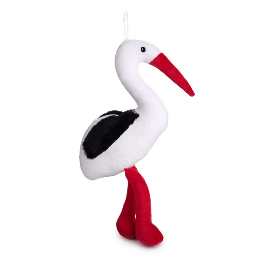 Plüss gólya, 30 cm