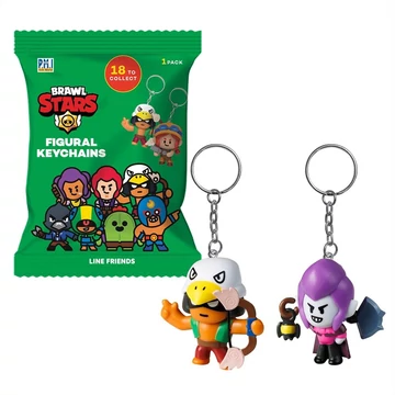 Pmi, Brawl Stars Meglepetés Figura Kulcstartó Tasakban, 18 Féle