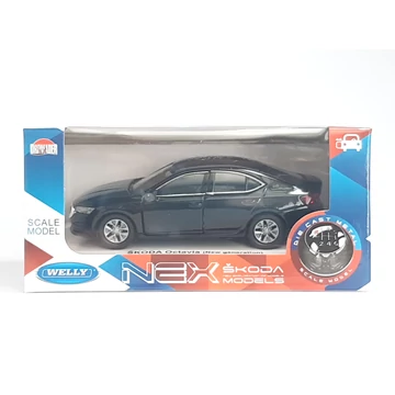 Welly Nex Skoda Octavia (New Generation) Fém Kisautó (1:34) - Fekete