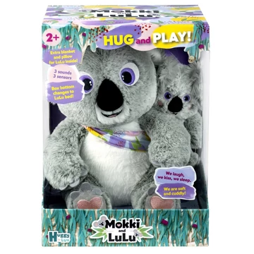 TM Toys Interaktív Plüss Koala: Mokki & Lulu