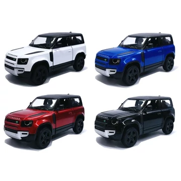 Kinsmart Landrover Defender 90 Fém Kisautó (1:36)- Többféle