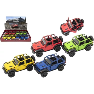 Kinsmart Jeep Wrangler Fém Kisautó (1:34)- Többféle