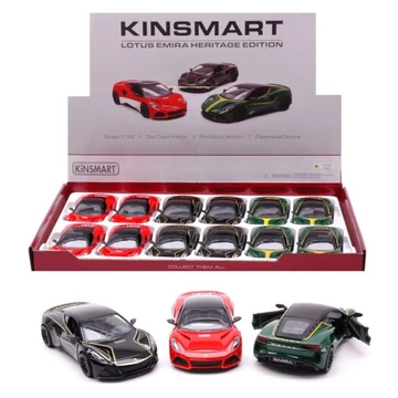 Kinsmart Lotus Emira Heritage Edition Fém Kisautó (1:34)- Többféle