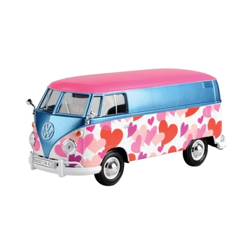 MotorMax Volkswagen  T1 Van Love Fém Kisautó (1:24 )-17 cm 