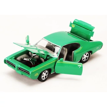 MotorMax Pontiac Judge GTO 1969 Fém Kisautó (1:24) - Zöld