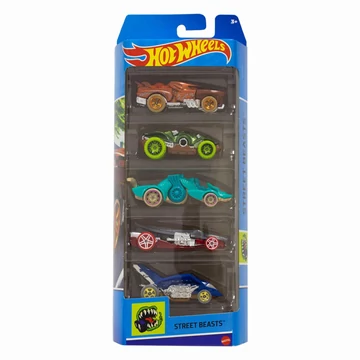 Hot Wheels 5db-os szett- Street Beasts