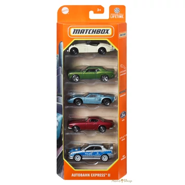 Matchbox 5 db-os szett- Autobahn Express II