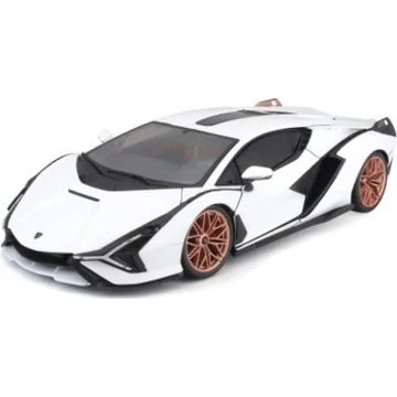 Bburago 1:18  Lamborghini Sián FKP 37 fehér/fekete