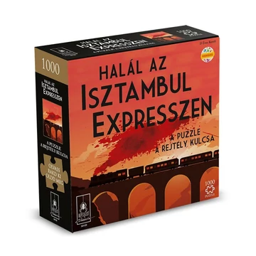 University Games, Halál Az Isztambul Expresszen, A Puzzle A Rejtély Kulcsa, 1000 Db