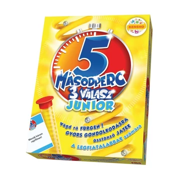 Megableu, 5 Másodperc 3 Válasz Junior társasjáték