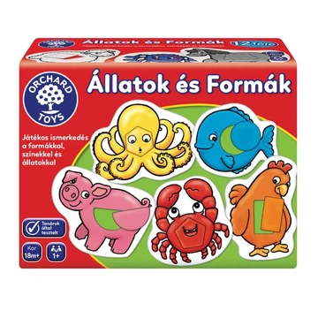 Orchard Toys, Állatok És Formák
