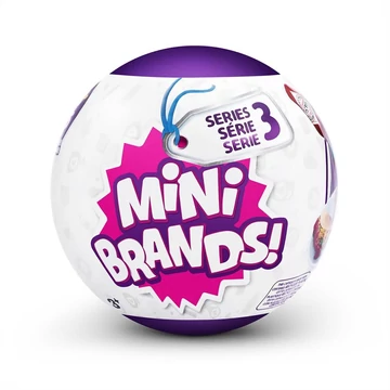Shopping Mini Brands mini világmárkák meglepetés csomag, 5 db-os - 3. széria