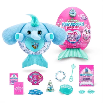 Rainbocorns Mermaidcorn S5 Meglepetés tojás sellőkornis plüssel (többféle)