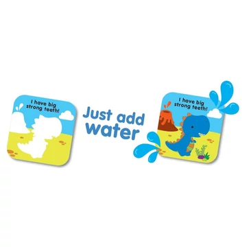 Buddy &amp; Barney színváltós fürdőkönyv - dinók
