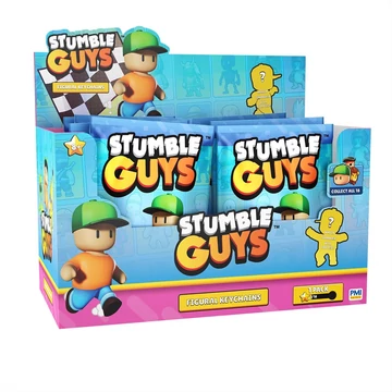 Stumble Guys meglepetés kulcstartó tasakban - többféle 