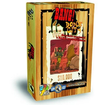 Asmodee Bang! Dodge City kártyajáték kiegészítő magyar nyelvű (DAV16078_HU)