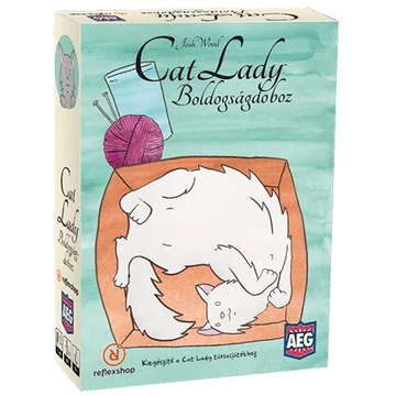 Asmodee Cat Lady Boldogságdoboz társasjáték kiegészítő